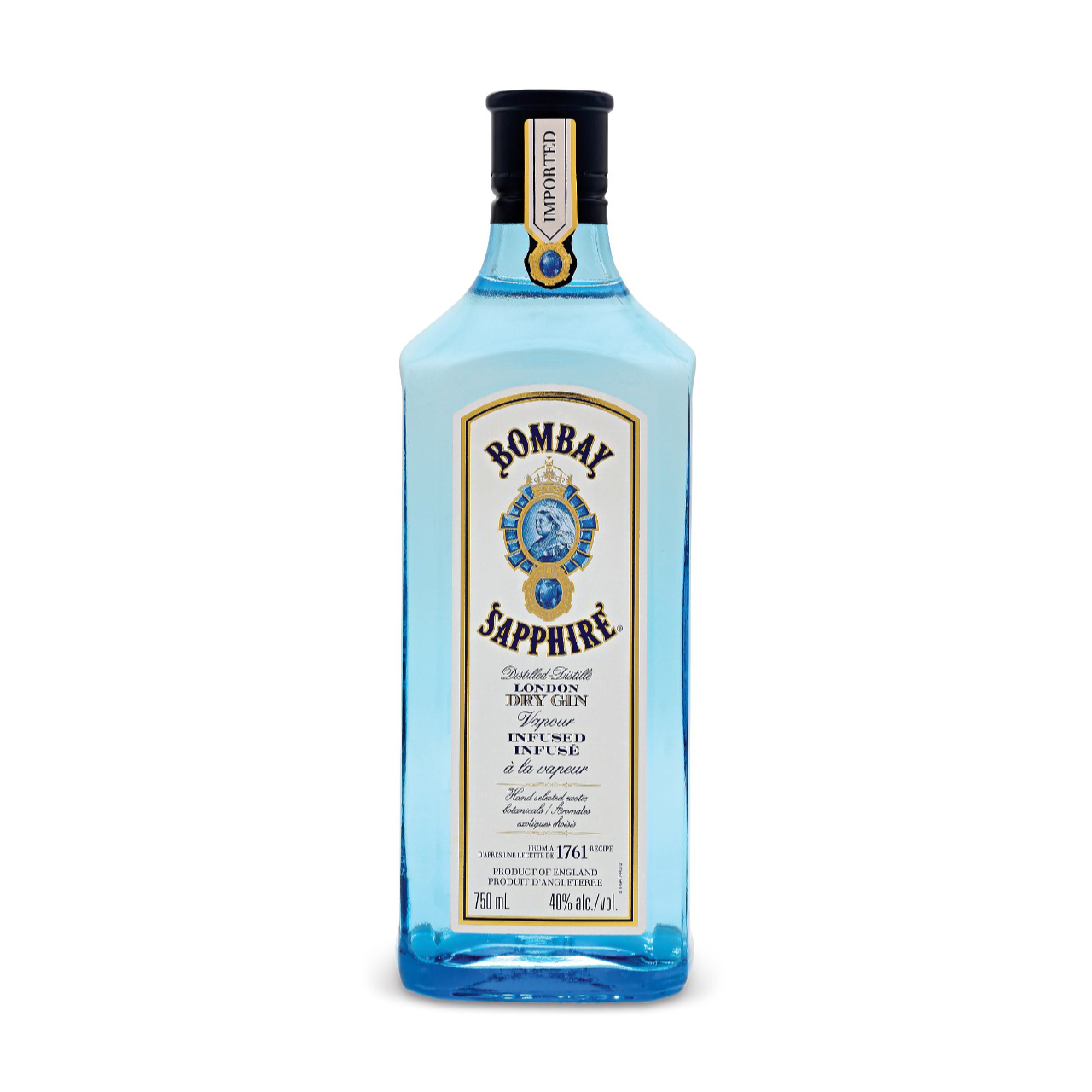 Premium gin bottle with label and botanicals. Order now for fast and reliable gin delivery near you.